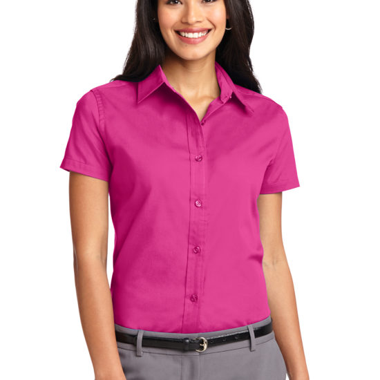 port authority easy care short sleeve shirt