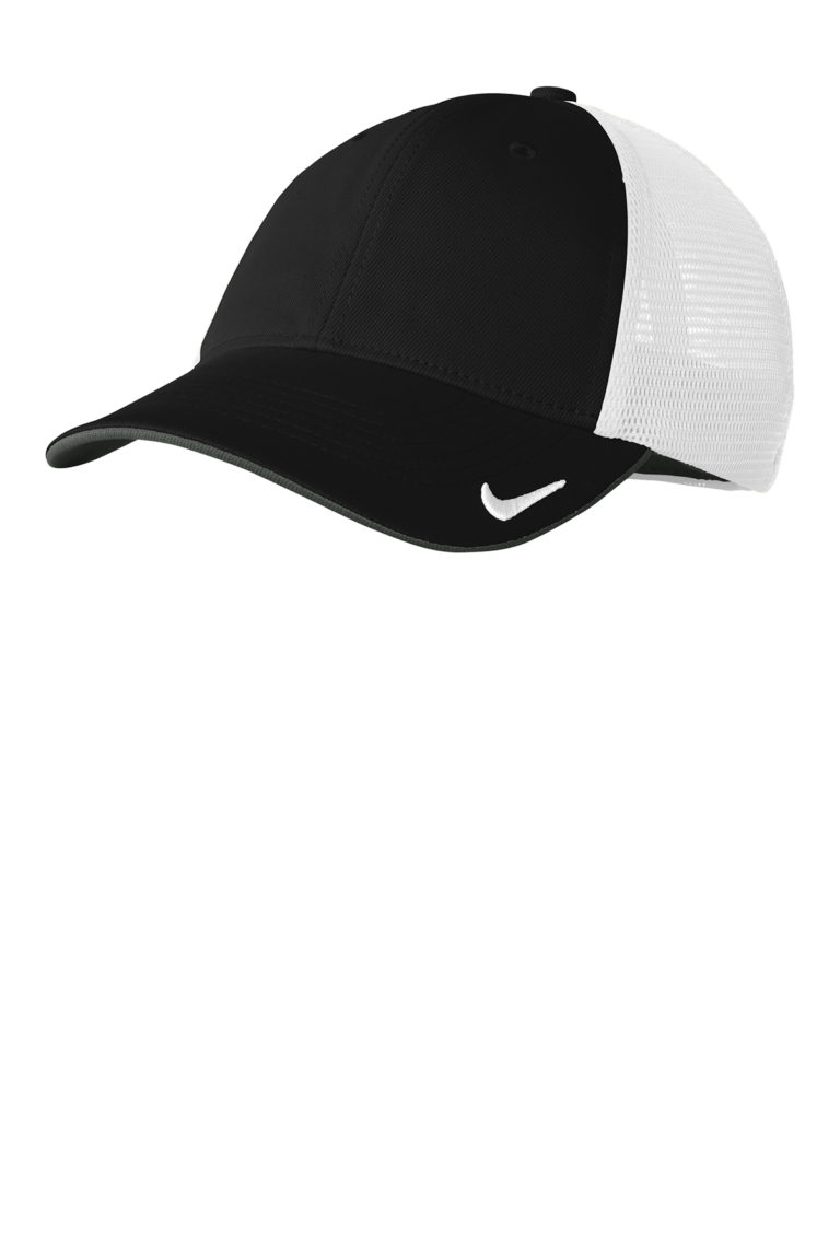 black nike mesh hat