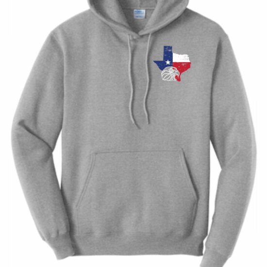 Forbes Falcons Texas Left Chest Hoodie